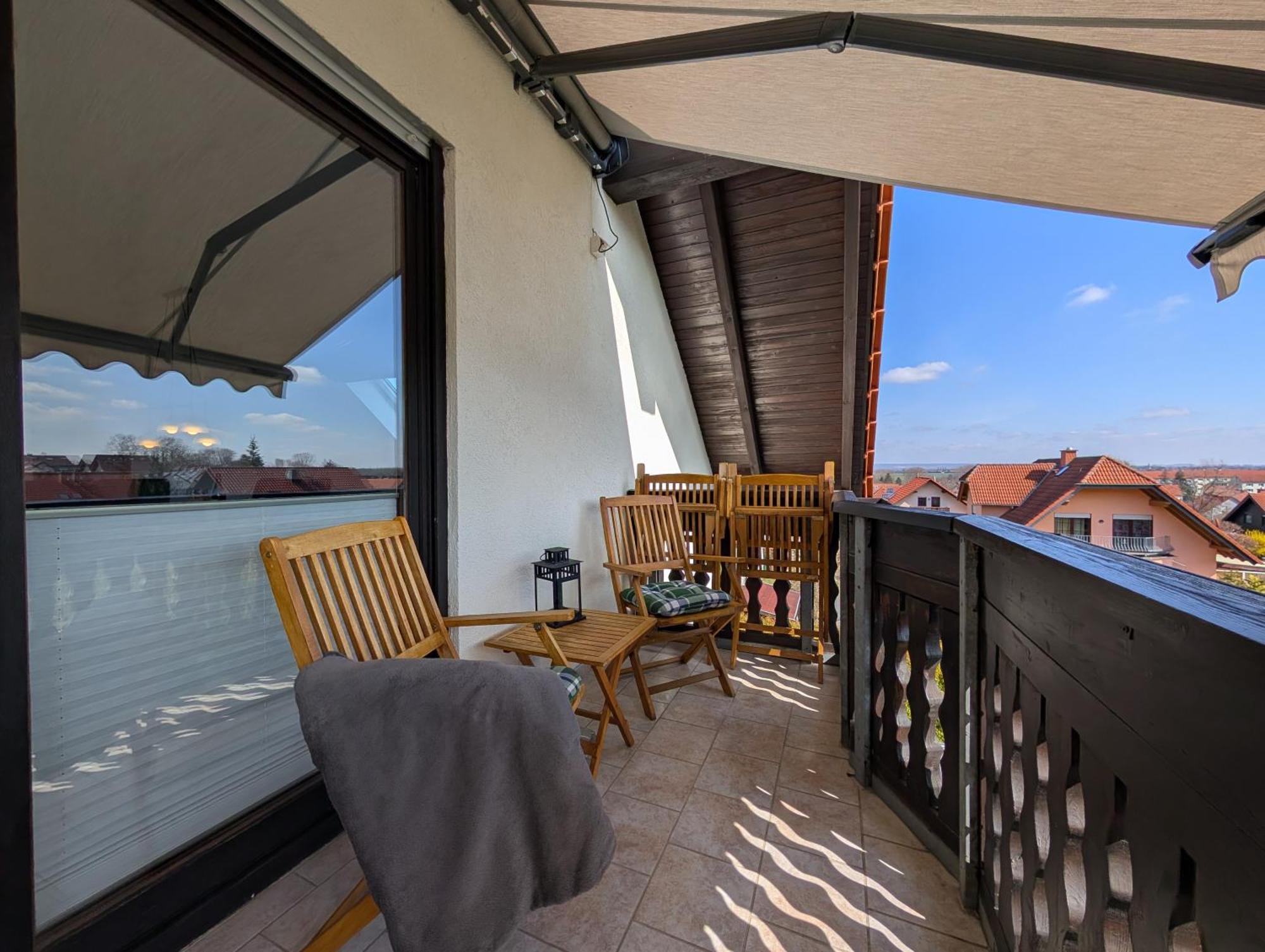 Ferienwohnung Goldbacher Blick Goldbach  Bagian luar foto