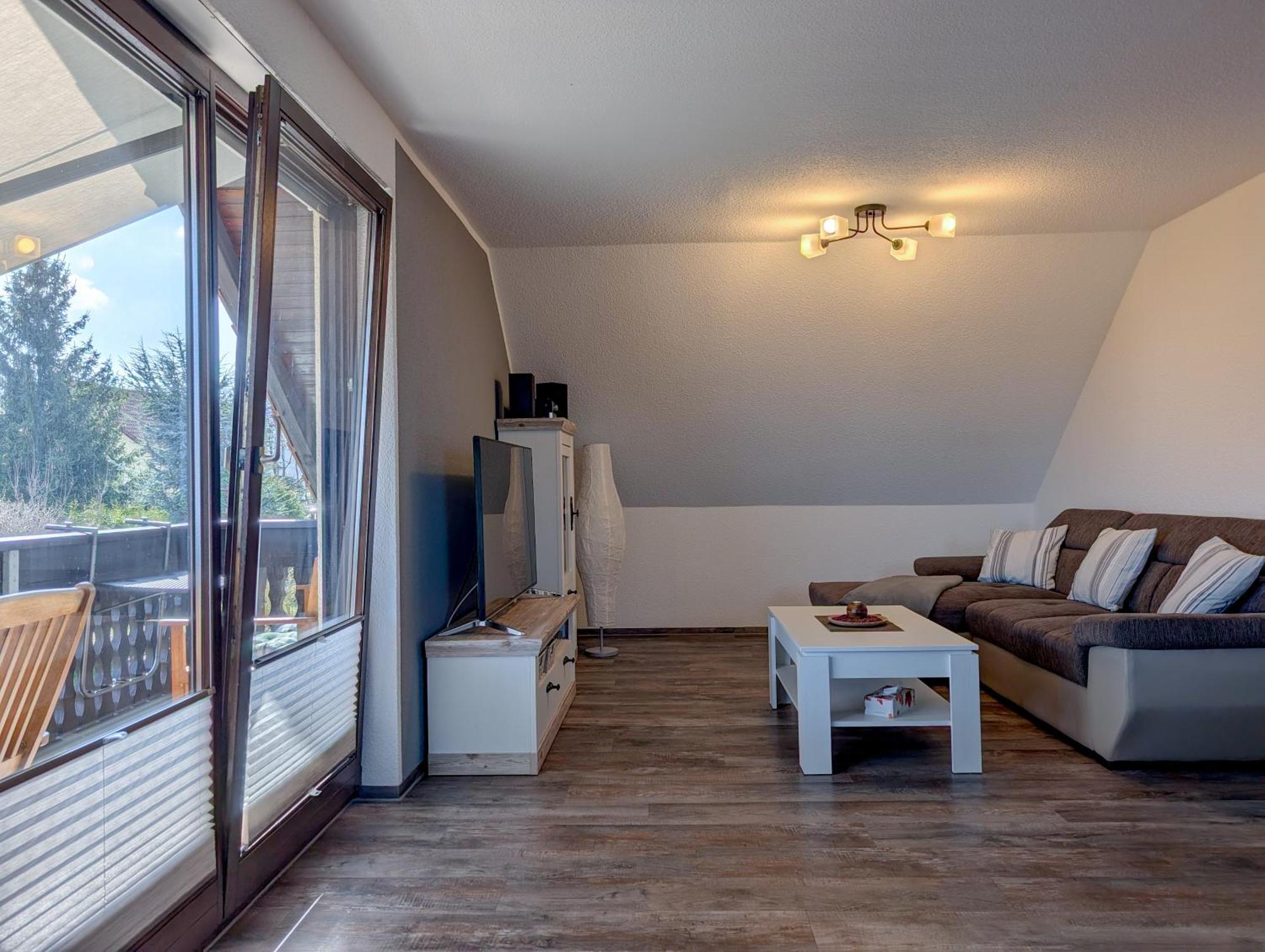 Ferienwohnung Goldbacher Blick Goldbach  Bagian luar foto