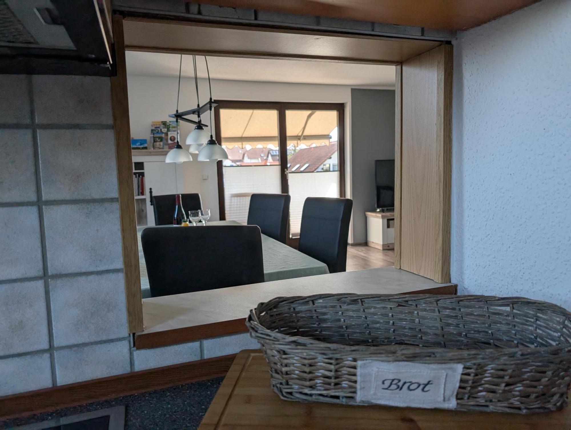 Ferienwohnung Goldbacher Blick Goldbach  Bagian luar foto