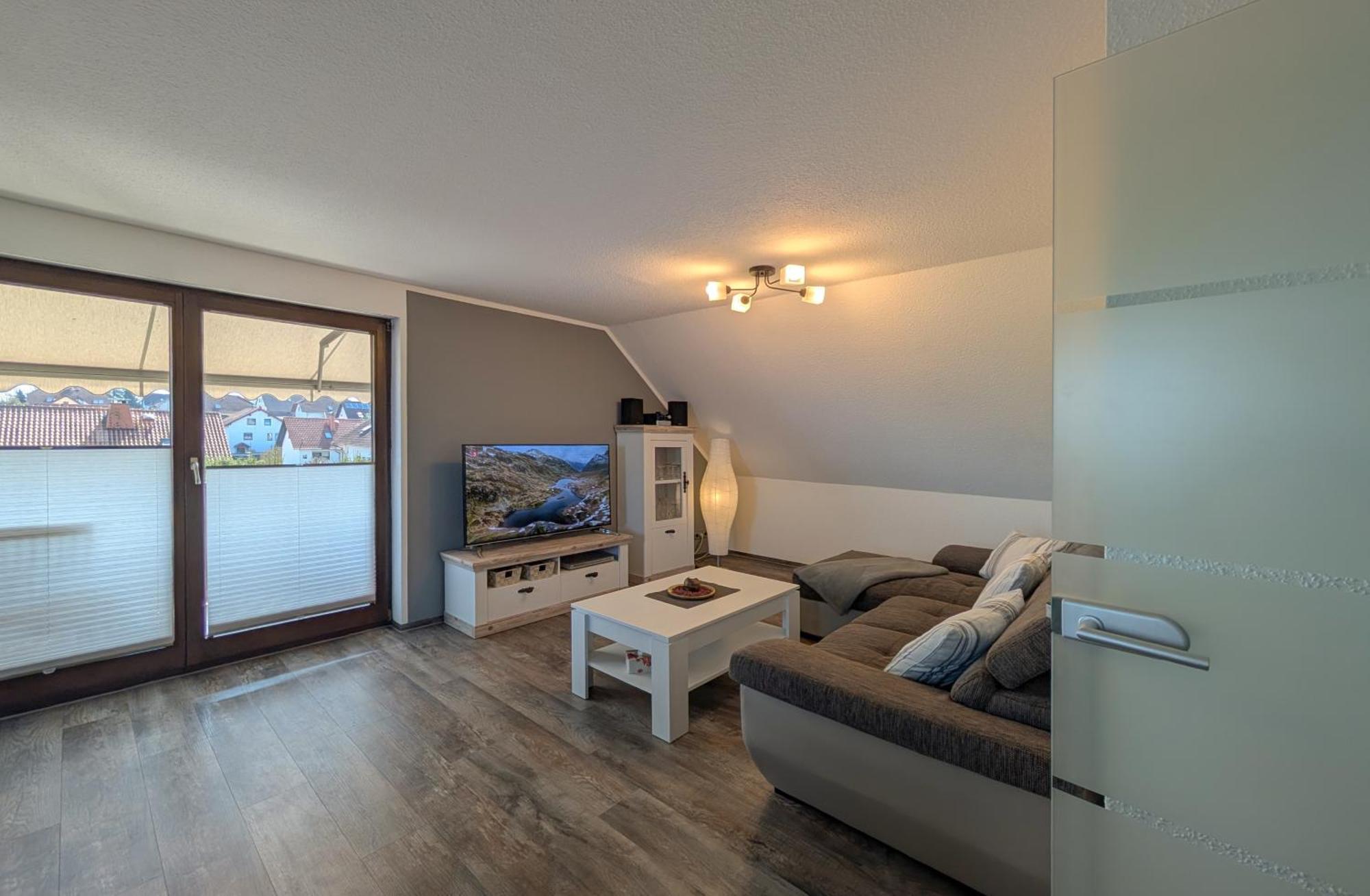 Ferienwohnung Goldbacher Blick Goldbach  Bagian luar foto