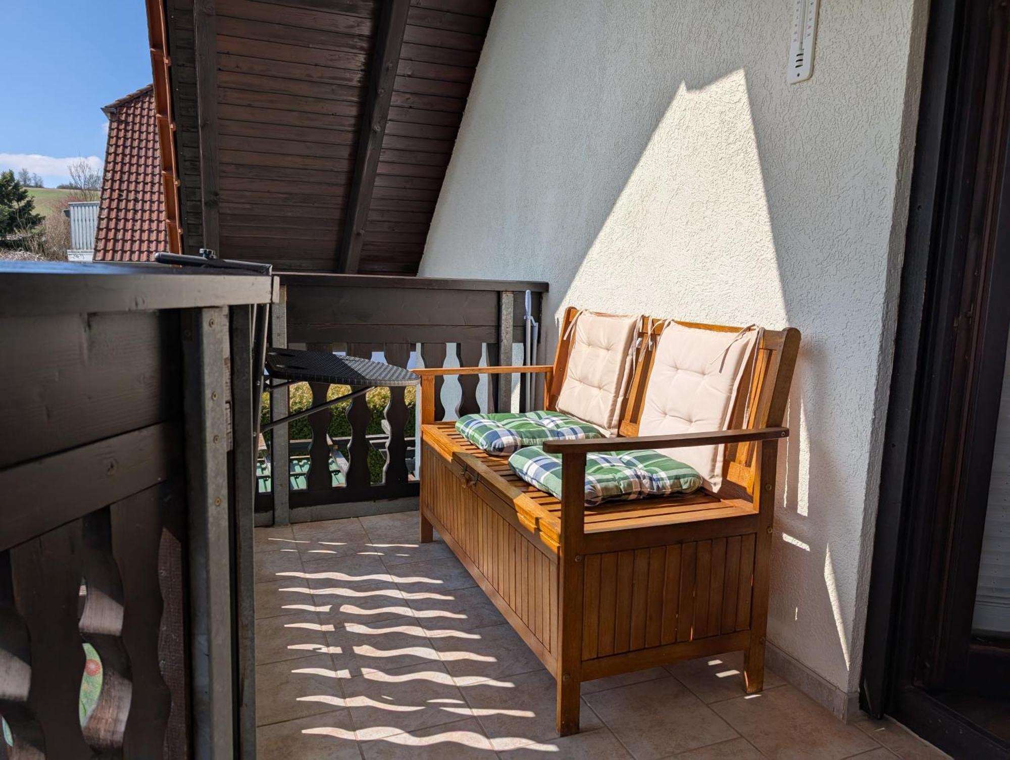 Ferienwohnung Goldbacher Blick Goldbach  Bagian luar foto