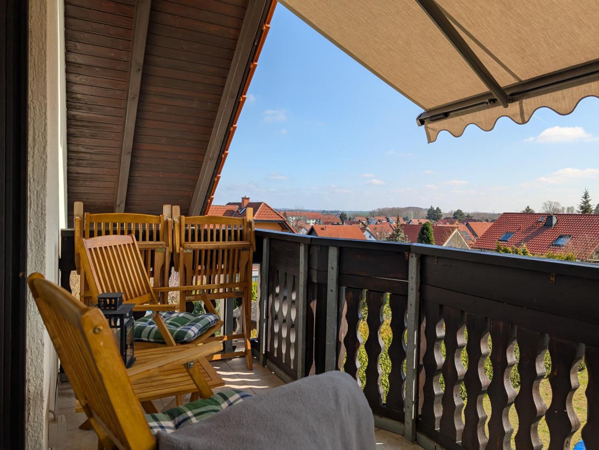 Ferienwohnung Goldbacher Blick Goldbach  Bagian luar foto